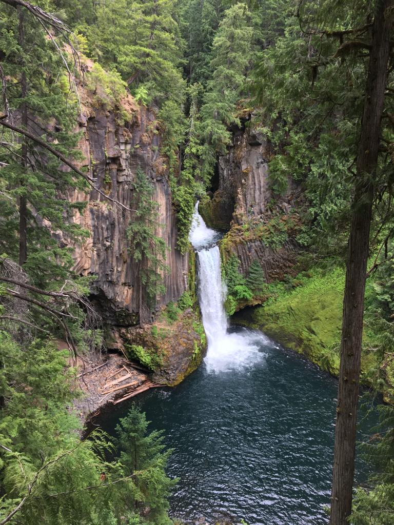 Picture of Toketee Falls Near Glide, OR